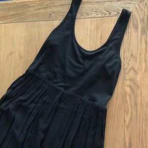 Anthropologie Black Dress Cover Up S